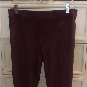 Express suede Leggings